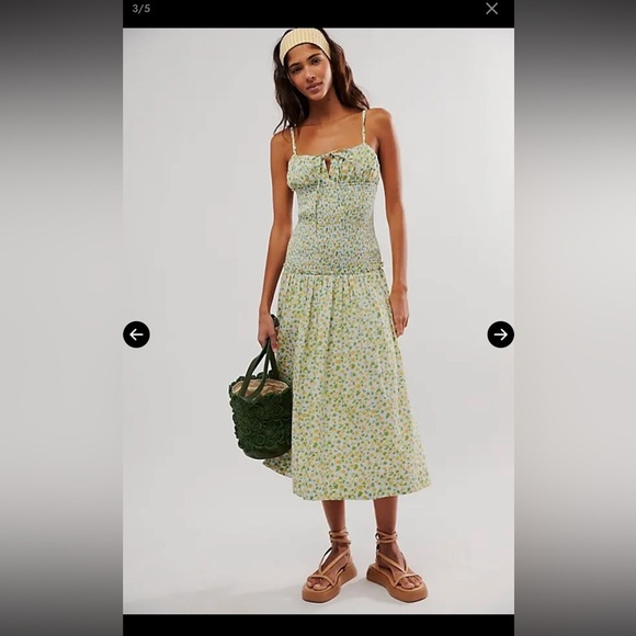 NWOT FREE PEOPLE Lavender Daze Dress - Picture 3 of 13